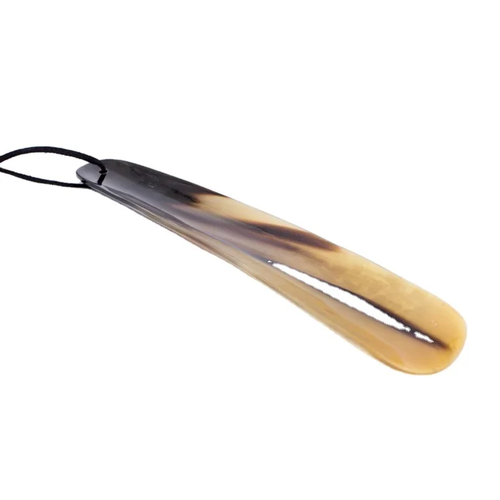 Buffalo Handmade Shoe Horn 100% Ox Shoe Horn High Selling Natural Short and Long for Customized Sale