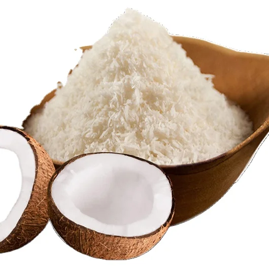 Supplier Buy Bulk 100% Natural Dried Medium Fat Dry Powder Desiccated Coconut High Fat Desiccated Coconut Powder Best Price