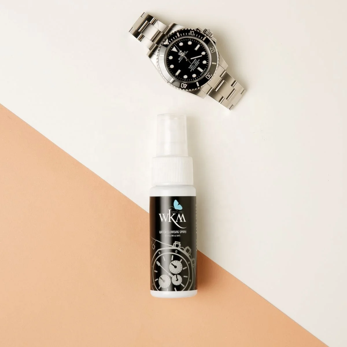 Jewelry cleaners & polish spray for watch