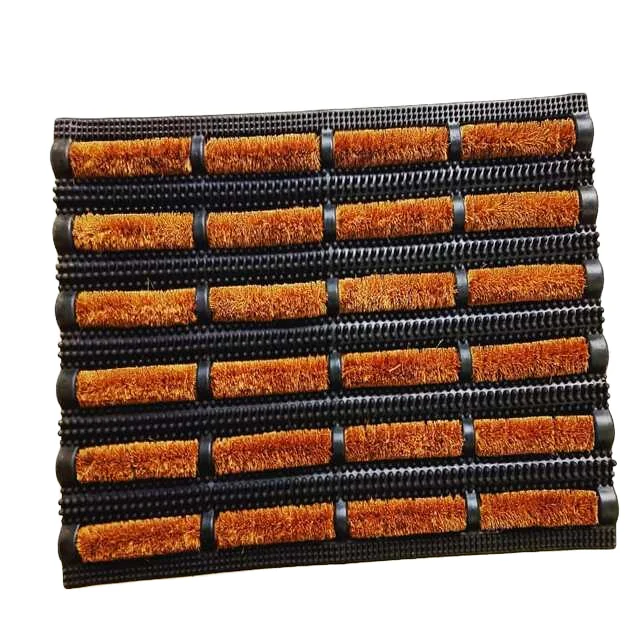 Handmade High Quality Coconut Fiber Coir With Rubber Backed Door Mats From India Unique And Durable Doormat For Your Home Indoor