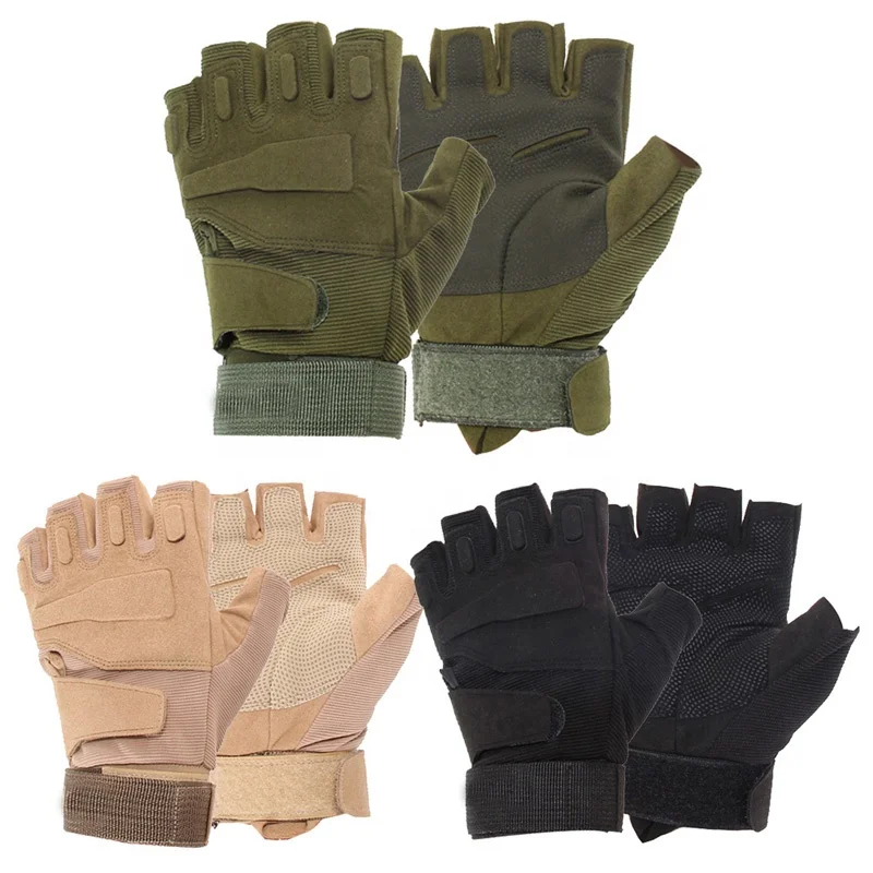 Bicycle Gloves Tactical Combat Fingerless gloves Shooting Half Finger Cycling Gloves For hunting