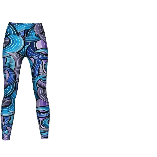 Latest Design Women Yoga Pants Fitness Leggings Running Gym Workout Sports Trousers Active Wear Tights