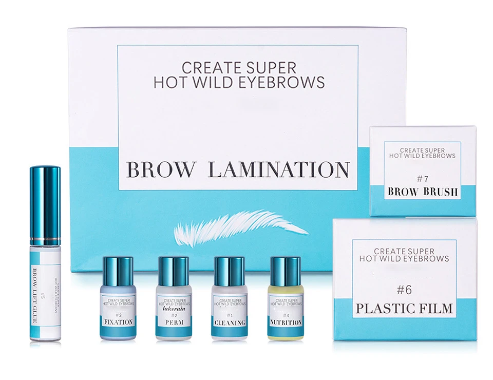 Private Label Professional Eyebrow Lash And Brow Lift Kit Eyelash Perm Lamination Kit