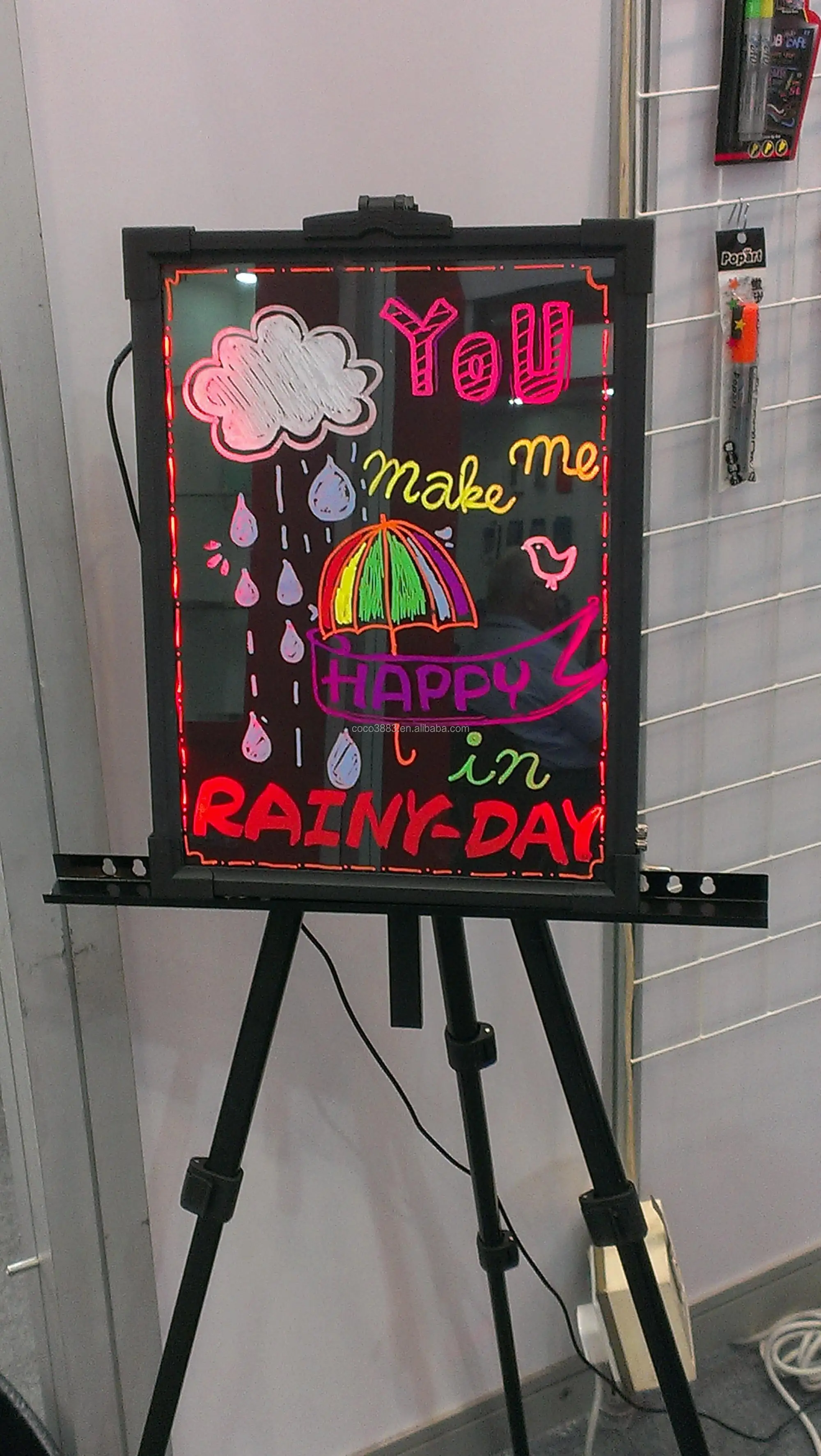 Middle size 5.5 mm Nib Water based Erasable Liquid Chalk Marker 50 colors