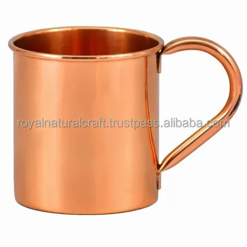 Best Quality 540ml Copper Mug 304 Stainless Steel Concave Point Wine Beer Water Champagne Cup Set Vacuum Thermos Bottle