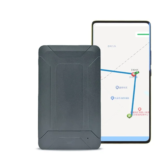 2G беспроводной GPS-трекер для грузового автомобиля багажный Магнитный с 6000 мА · ч и датчиком освещенности