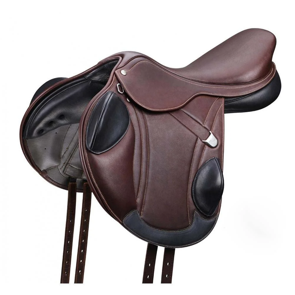 OEM Customized Design Equestrian Sports English Durable Leather Horse Racing Saddles
