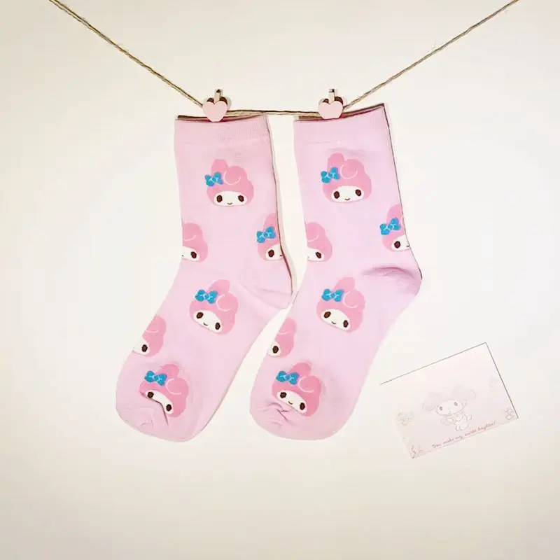 Japanese New Fancy Cute Cartoon Comic Anime Socks Soft Cotton Funny Cute Cartoon Dog socks