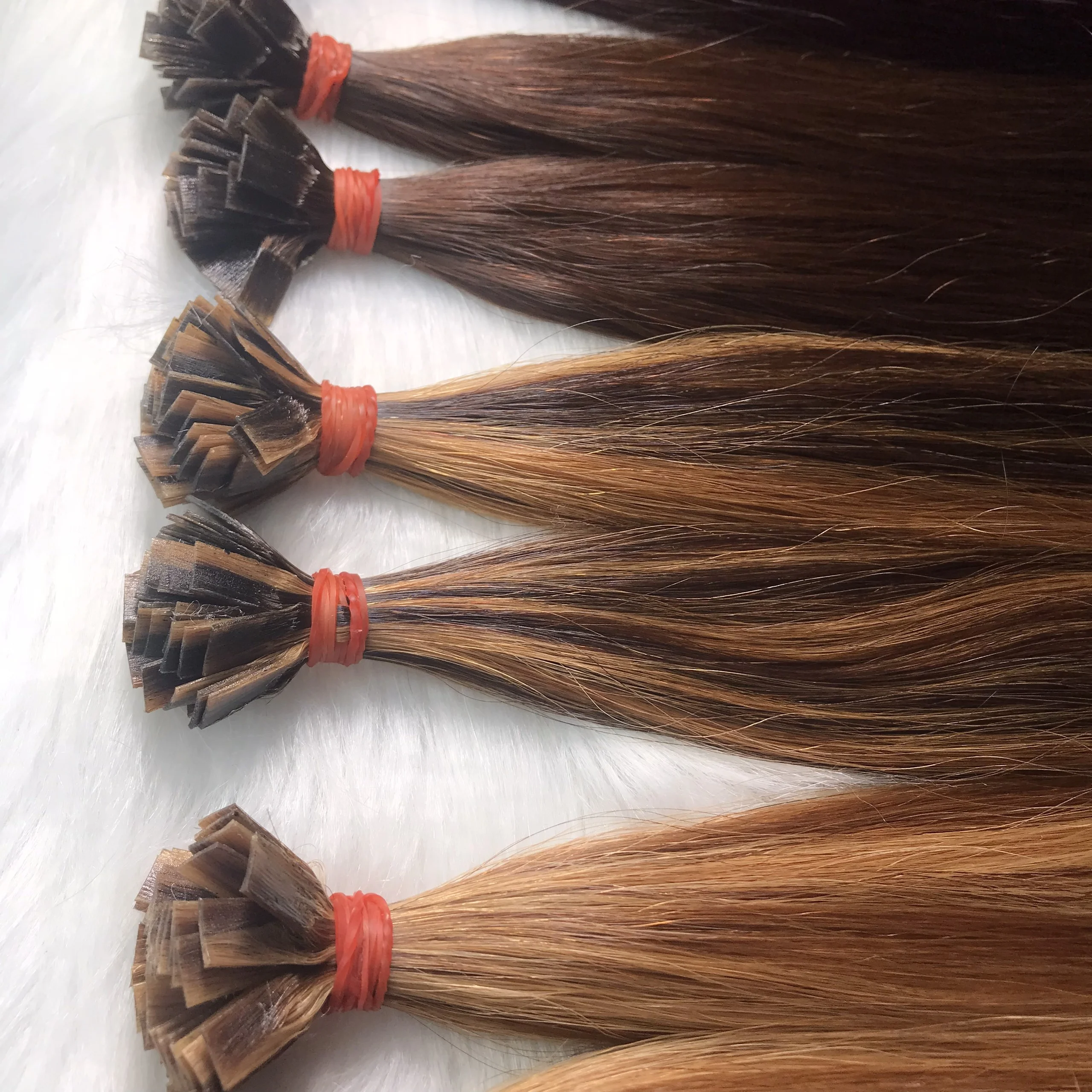 Keratin Extensions Flat Tip Hair Collection Color Straight From Natural Vietnamese Human Hair Wholesale Price
