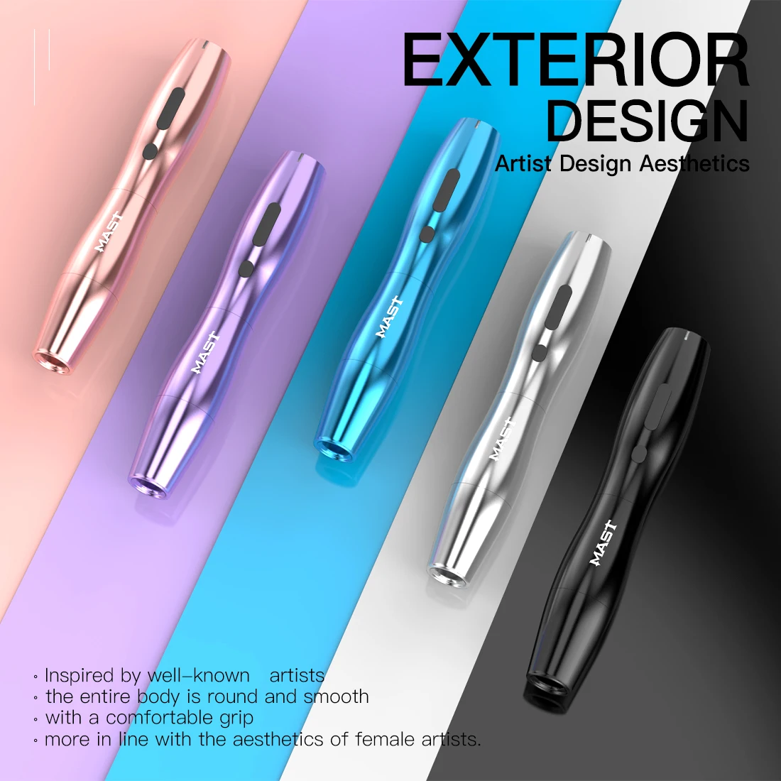 Dragonhawk Mast P20 Hot Selling Permanent Makeup Wireless Tattoo Machine Pen