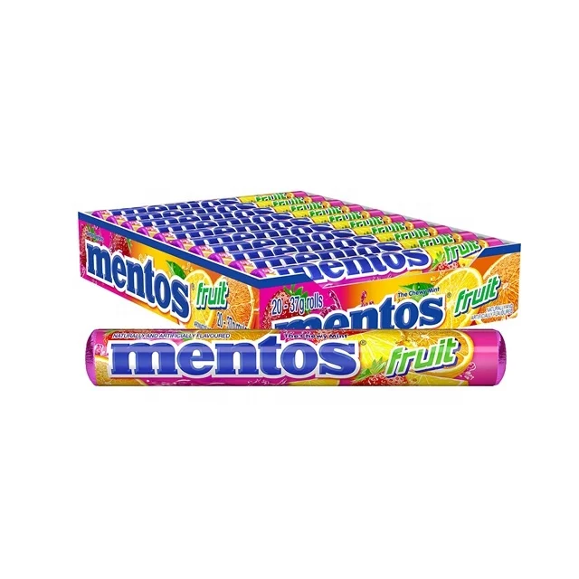 Candy Mentos Roll Candy Fruit Mentos Chewy Candy