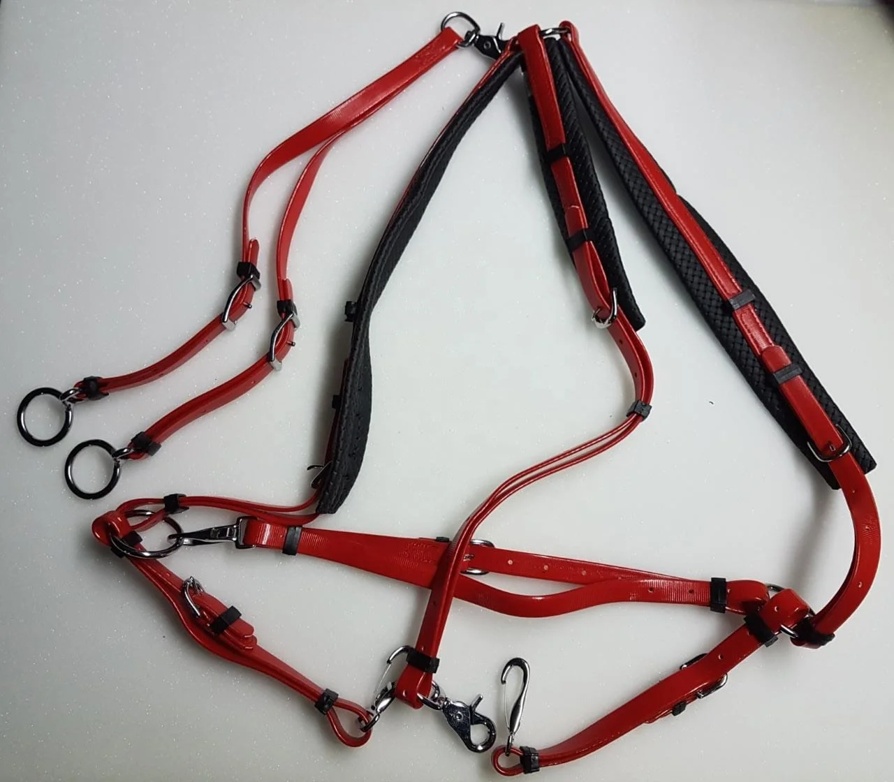 Water proof Endurance PVC horse bridle/halters