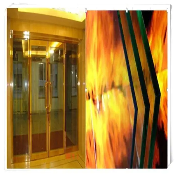Safety Wired Glass Heat Fire Resistant Public Places Solid Curve Solar Building Outdoor Kitchen Exterior Living Room Use