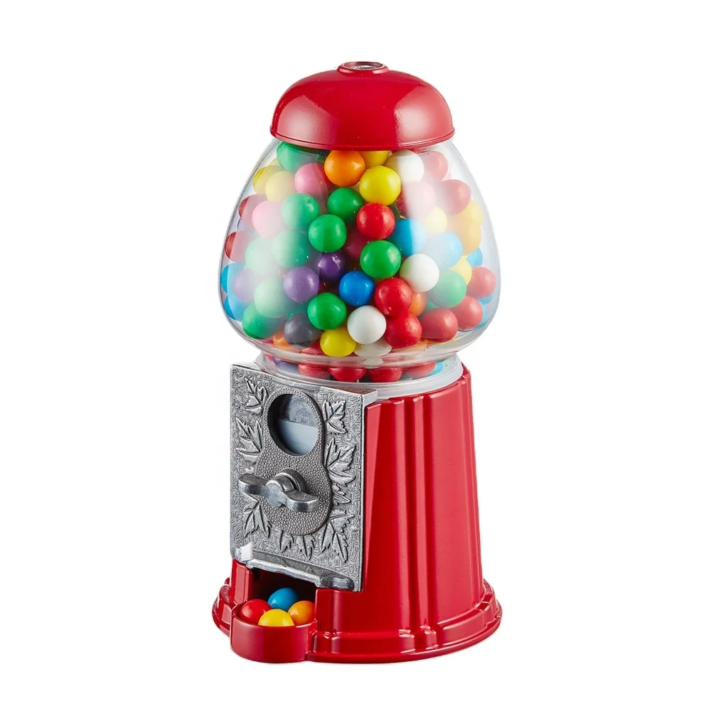 Kwang Hsieh 9-дюймовый классический мини-металлический станок для банка Gumball
