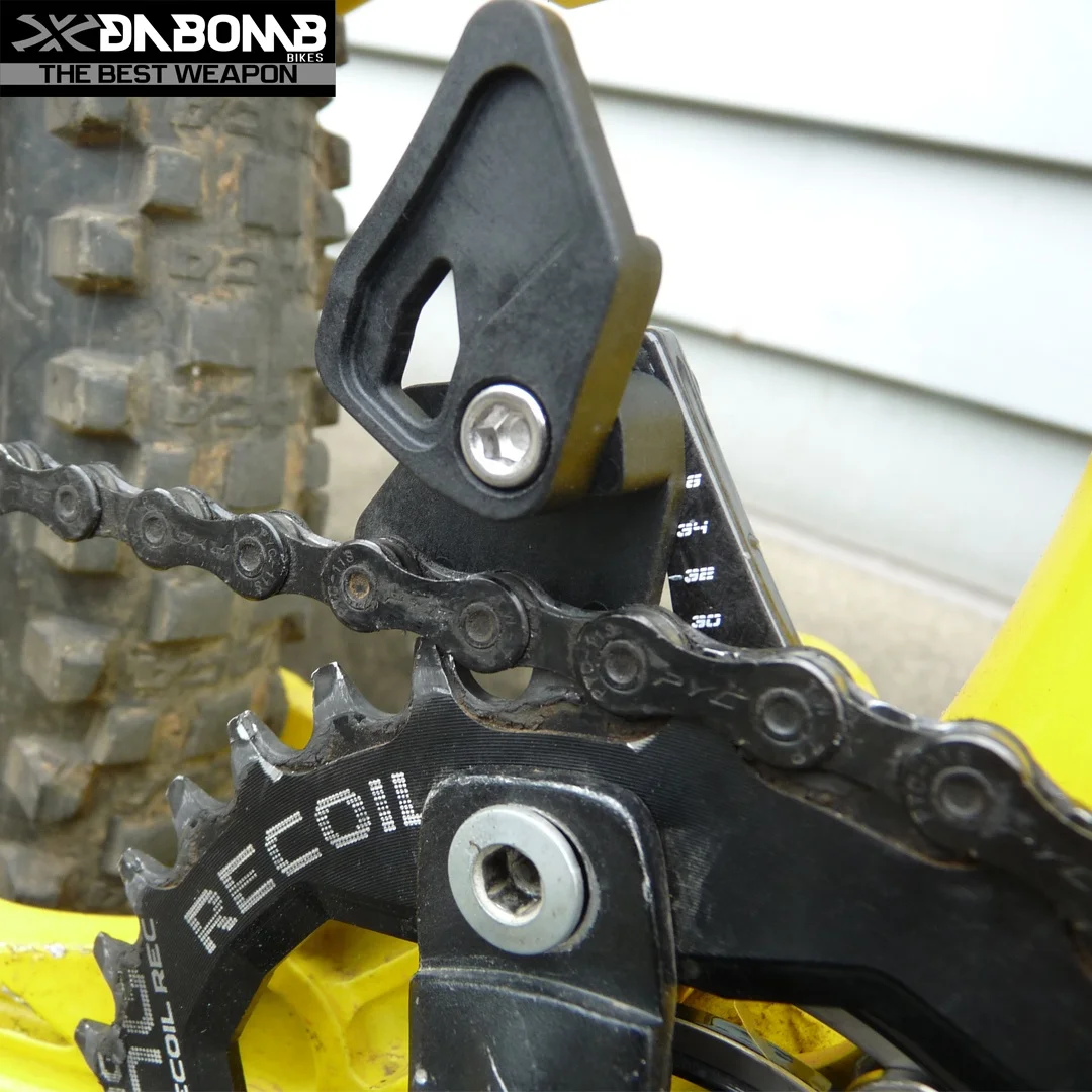 DABOMB Bicycle Components Enduro MTB Nylon Carbon Fiber Bike Chain Guide