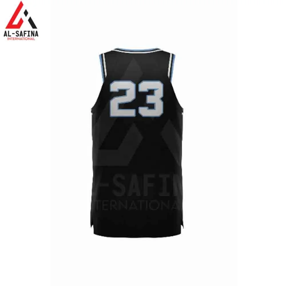 Мужская баскетбольная форма из полиэстера с сублимационной печатью