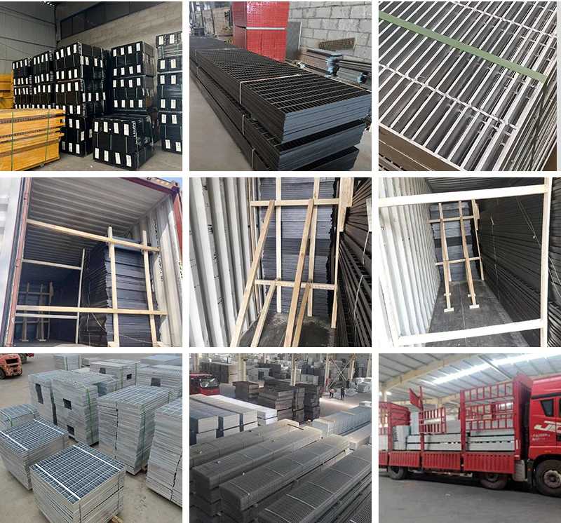 Hot Dip Galvanized Steel Grid Plate Net Bar Grating For Floor And Trench