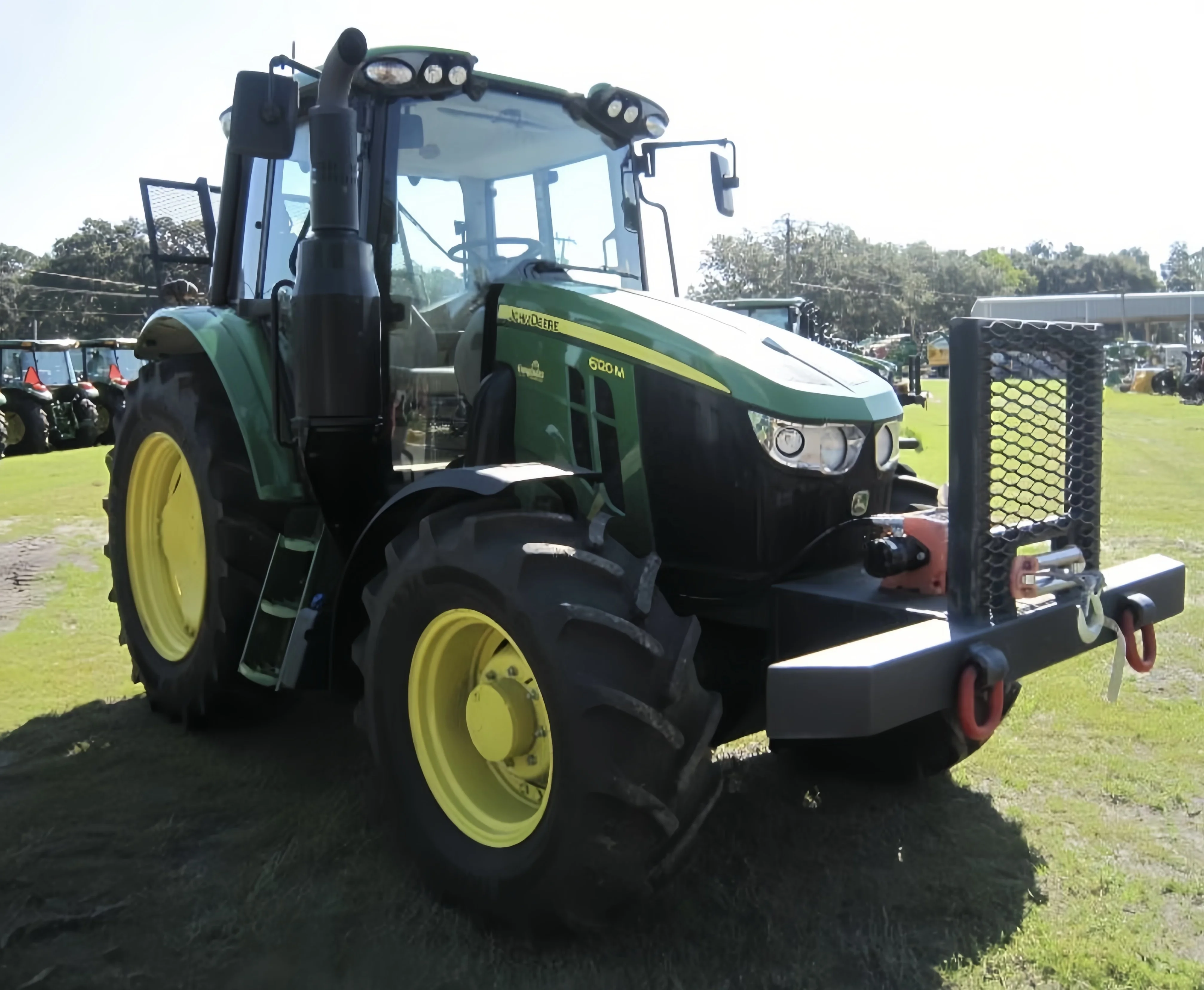 Top Brand Fairly Used 2020 Deere 6120M Agricultural Wheel Tractor Farm Tractors Ready to Ship