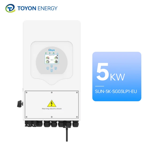 Гибридный инвертор Deye SUN-5K-SG03LP1-EU 3 6 кВА 5 однофазный 220 В 230 240 для домашнего использования