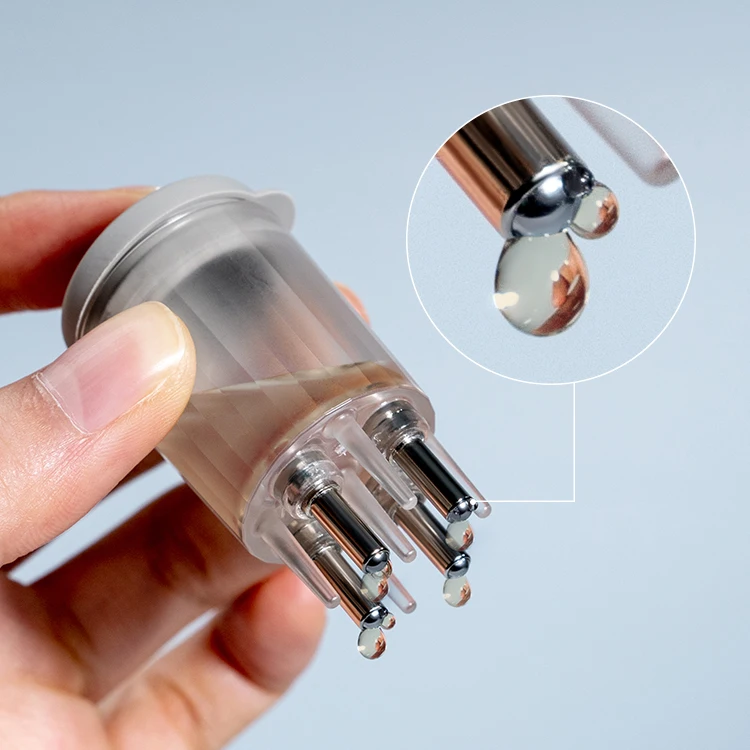 Hair Scalp Oil Applicator Mini Comb 1-8ML Essence Hair Growth Fluid Ball Scalp Massager Brush For Hair Growth