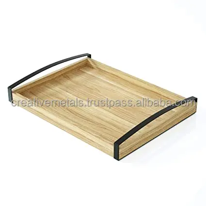 Декоративный поднос для хранения из МДФ с ручкой