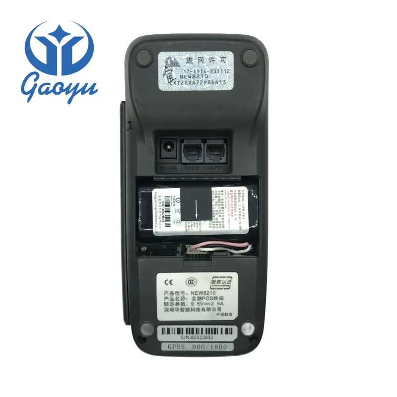 8210 Gprs Pos Terminal Mobile New8210 Machine.8110 7210 9220 9210