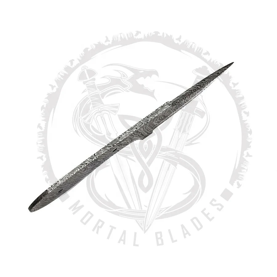 Professional Damascus High Quality Steel Blank Blade Knives Hunting knife Blank Blades For Sale