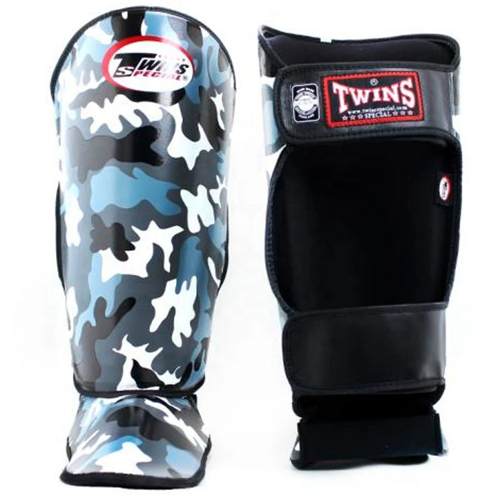 2024 New Arrival Universal Custom-Made Twin Boxing Shin Guards Genuine Leather Instep Protection for Kickboxing