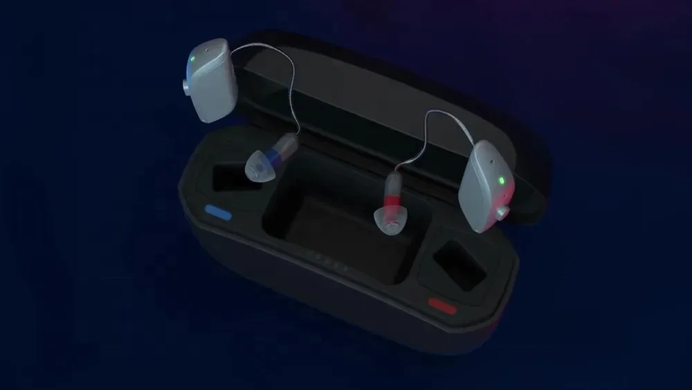 Hearing Aid Rechargeable Bluetooth OMNIA 5 RIE Receiver in Canal Re Sound Hearing Aids Good in Price Programmable hearing aids