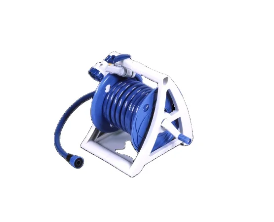 High Quality Light Plastic Hose Reel Set 15 Meter Length PVC Hose Adjustable Sprayer Home Garden Hose Reel Watering Solution