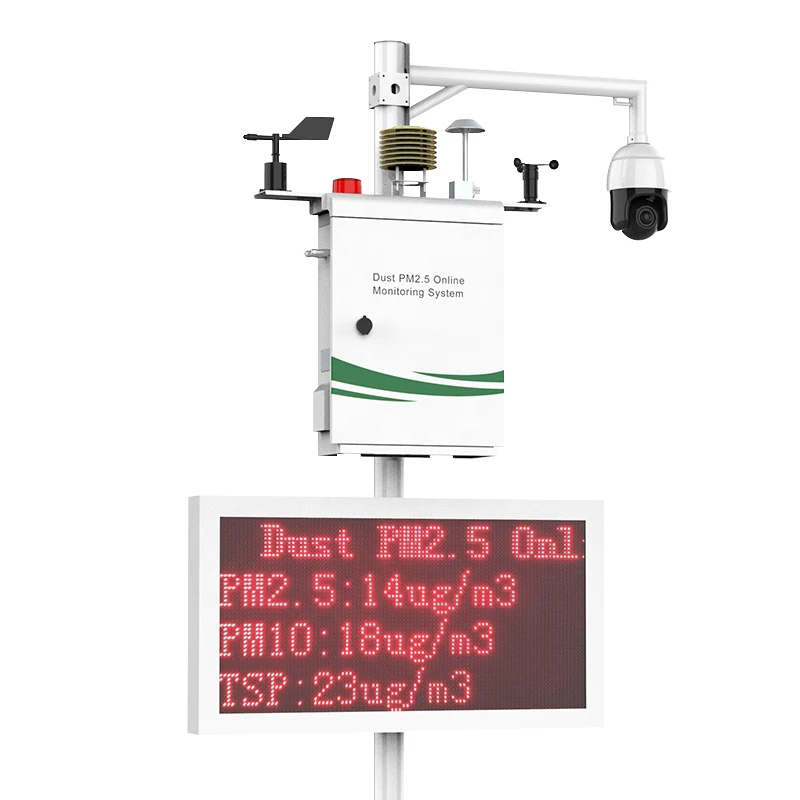 ES80A-A10 Air Quality Monitor Dust Particle Counter remote environmental weather monitor types of environmental monitoring