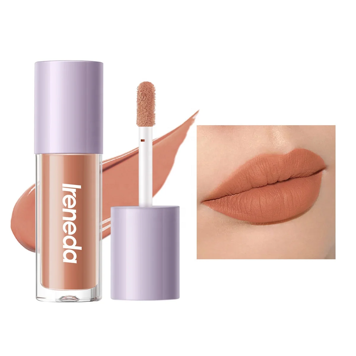 IRENEDA IR03 Makeup Lipstick Wholesale Cruelty Free Lasting Pure Matte Lipstick Liquid