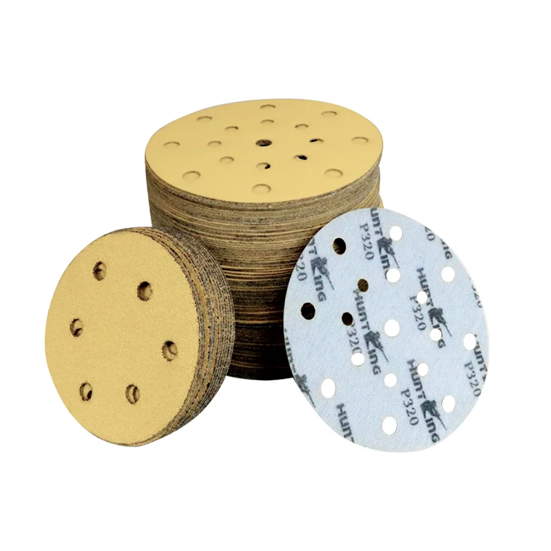6inch Round Sand Paper Disc Backing Pad for Polishing Car Abrasive Tools Fiber Discs 220mm Disc 3 Holes Sand Disk 150 Mm