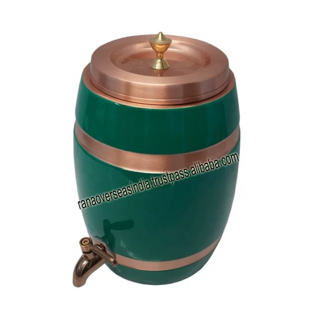 Высококачественный роскошный диспенсер для воды из чистой меди медный резервуар для воды для хранения воды по лучшей цене от поставщика