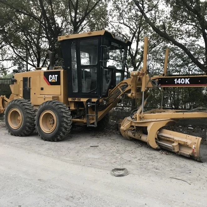 hot sell of 2021 made in USA Used CAT 140K/140H/14H road motor Grader for sale in Shanghai China