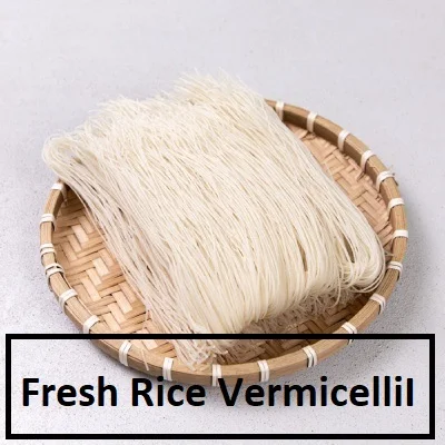 [Top Quality Product] Rice Noodles 400 gram Ingredient Rice Flour 95% Water Cooking 7-10 minutes Eat with Soup, Food Chewy Taste