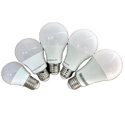 Vietnamese manufacturer LED Bulb A19 5.5W, 7W, 9W, 12W, 14W, 14.5W met EMC dim or non-dim option