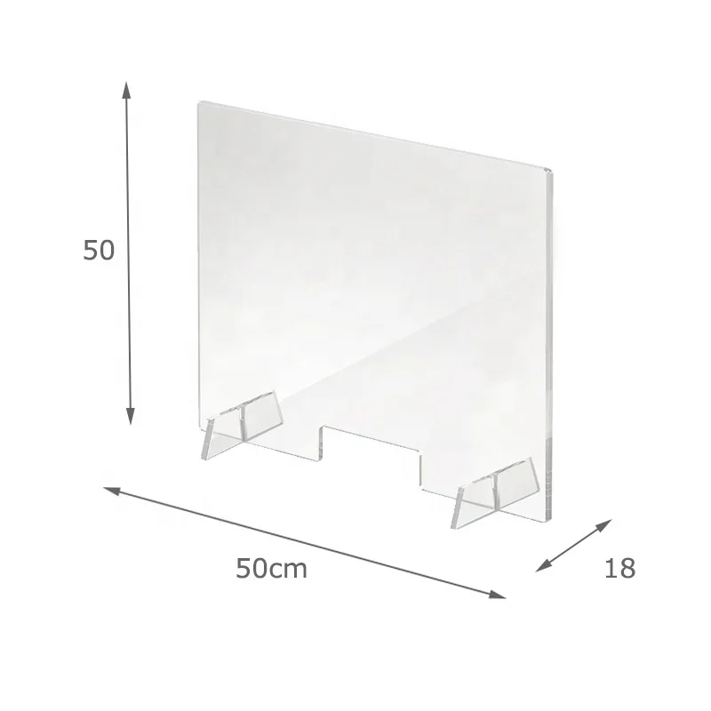 Домашний акриловый экран на заказ Барьерная защита разделитель для стола стеллажи дисплея