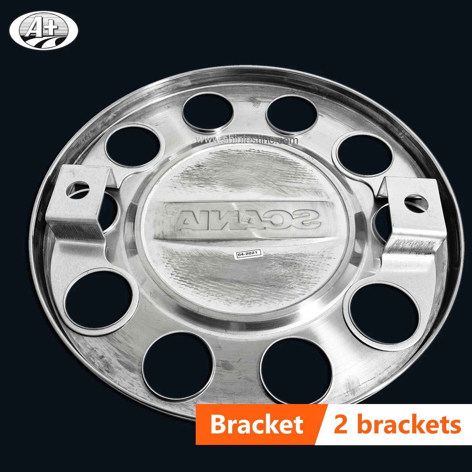 Защитное кольцо T304 из нержавеющей стали 225 с 2 линиями