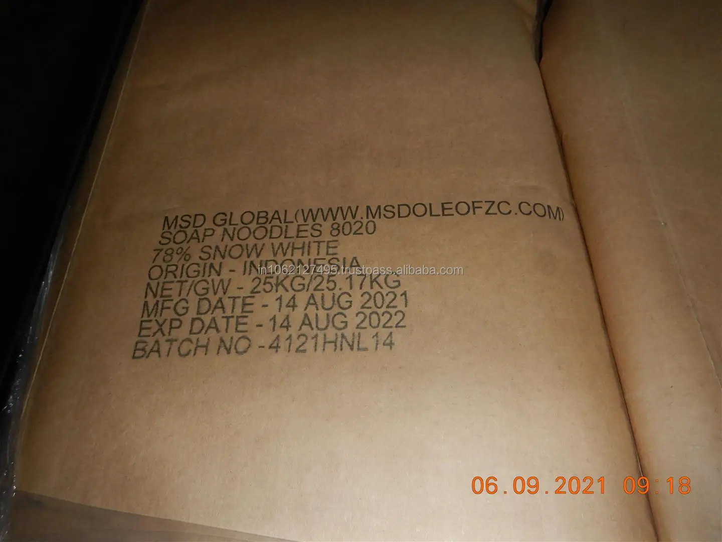 Soap Noodles 8020 78 TFM snow white Manufacturer High quality Moisture 12 max