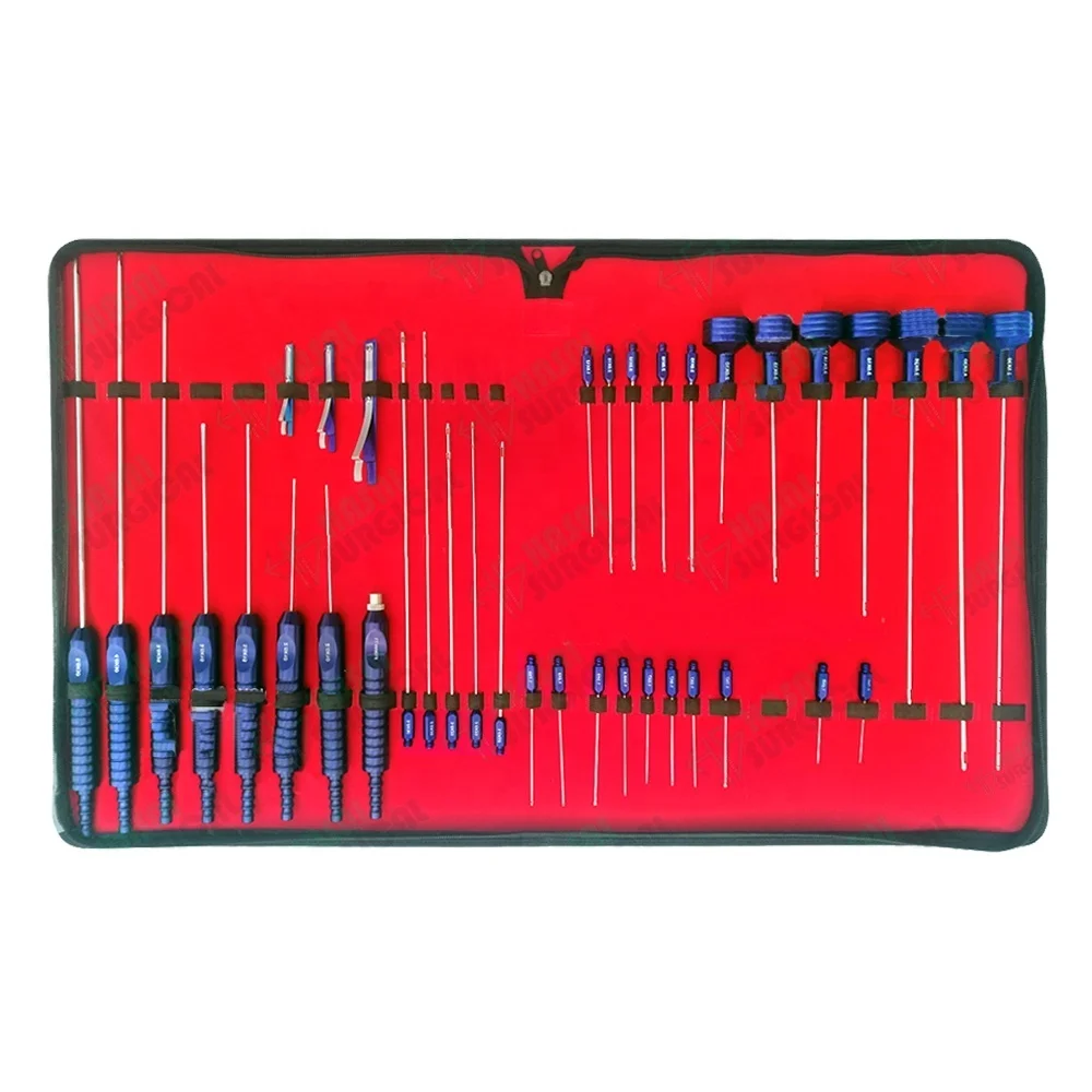 High Quality Fixed Power Handle Cannulas Set / Liposuction Luer Lock/ 60cc Toomey Hub