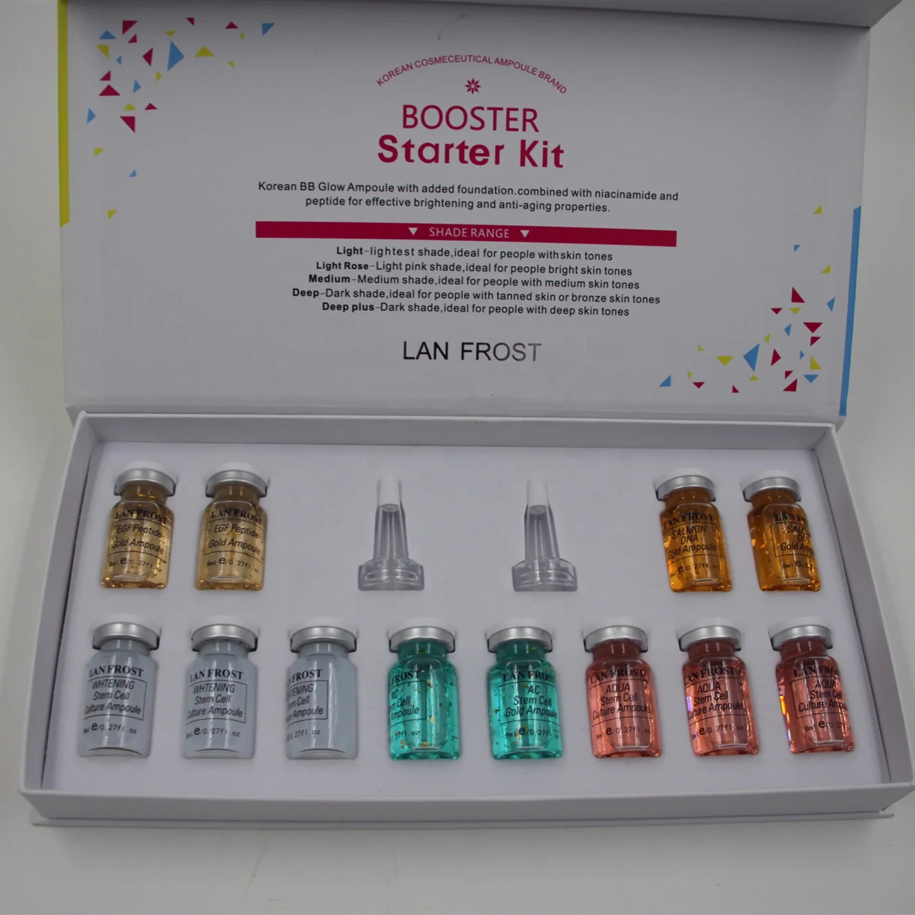 Promotional  glow brightening MESO white BB serum  and pigment glow derma  pen bb cream skin care mesotherapy Semi permanent BB