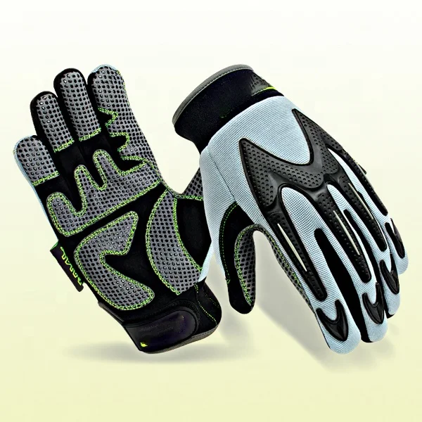 Goat Grain Leather Work Assembly Gloves Lightweight Industrial Safety Gloves for Driving and Welding Hand Protection