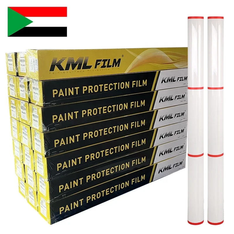 7.5 mil Hydrophobic Car PPF Film Glossy Self-adhesive PPF Paint Protection Film Self-healing PPF Film Manufacturer