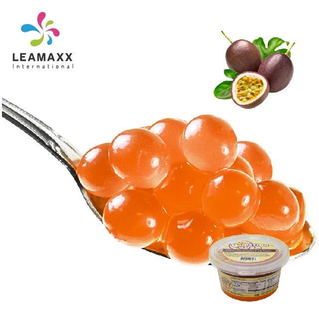 Мини-ванночка тайваньский пузырьковый чай оптовая продажа новый продукт 490 г мгновенный разрыв страстных фруктов Boba чистый соковый мяч 15