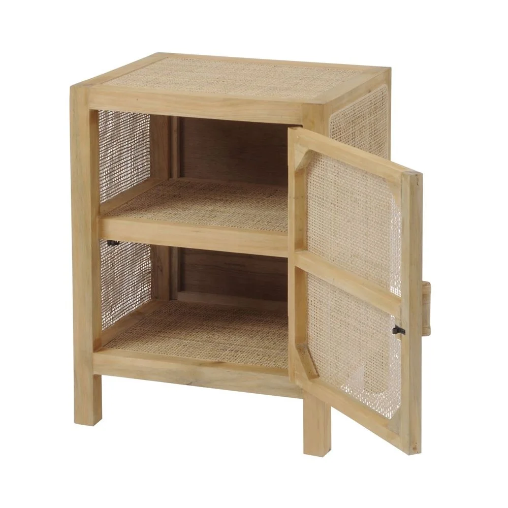 
Wholesale high quality rattan living room furniture wooden cabinet combine rattan rattan cabinet made in Vietnam 