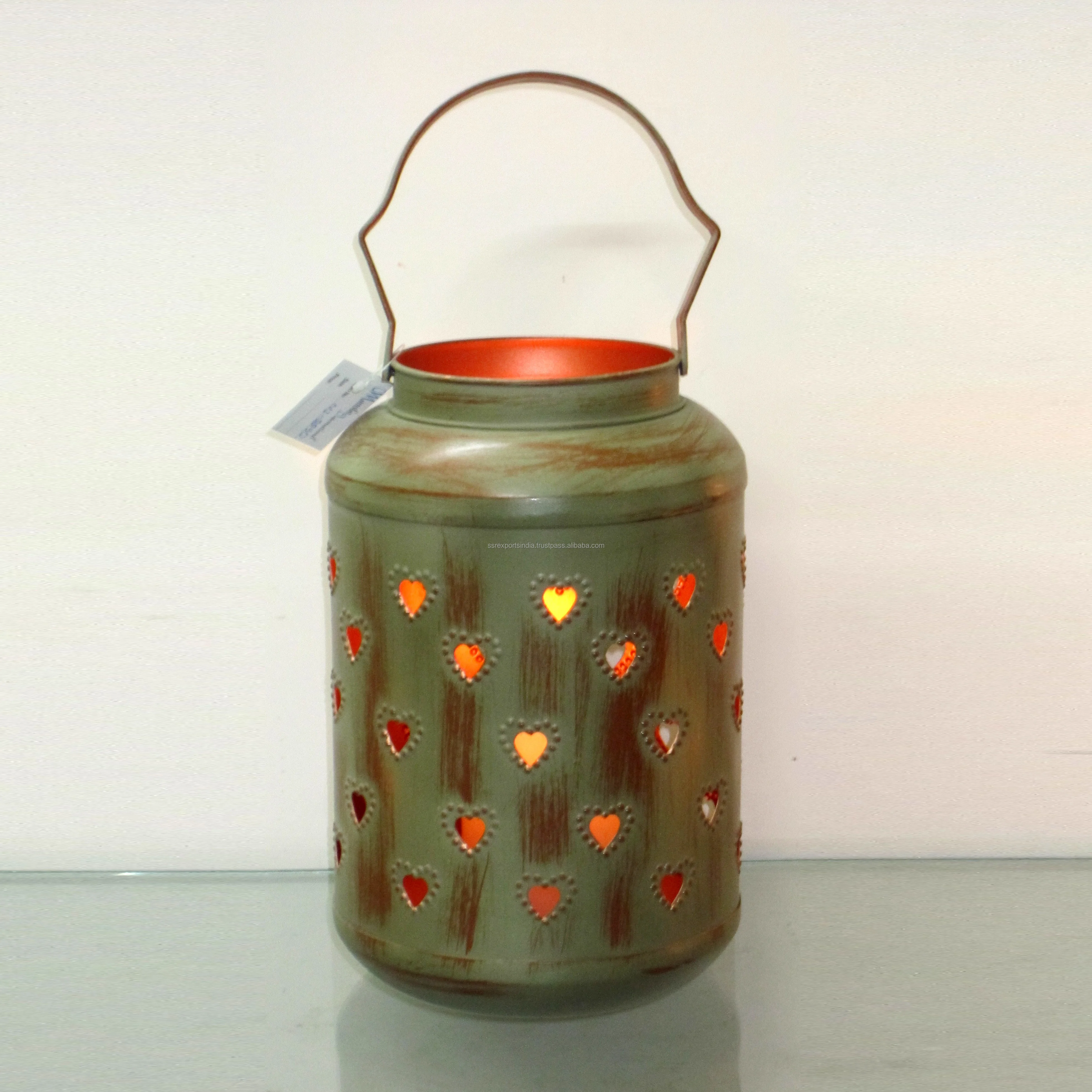 Lantern Lights for Garden Decorative No reviews yet  Iron Candle Holder for Table Top Decoration from Indian Manufacturer