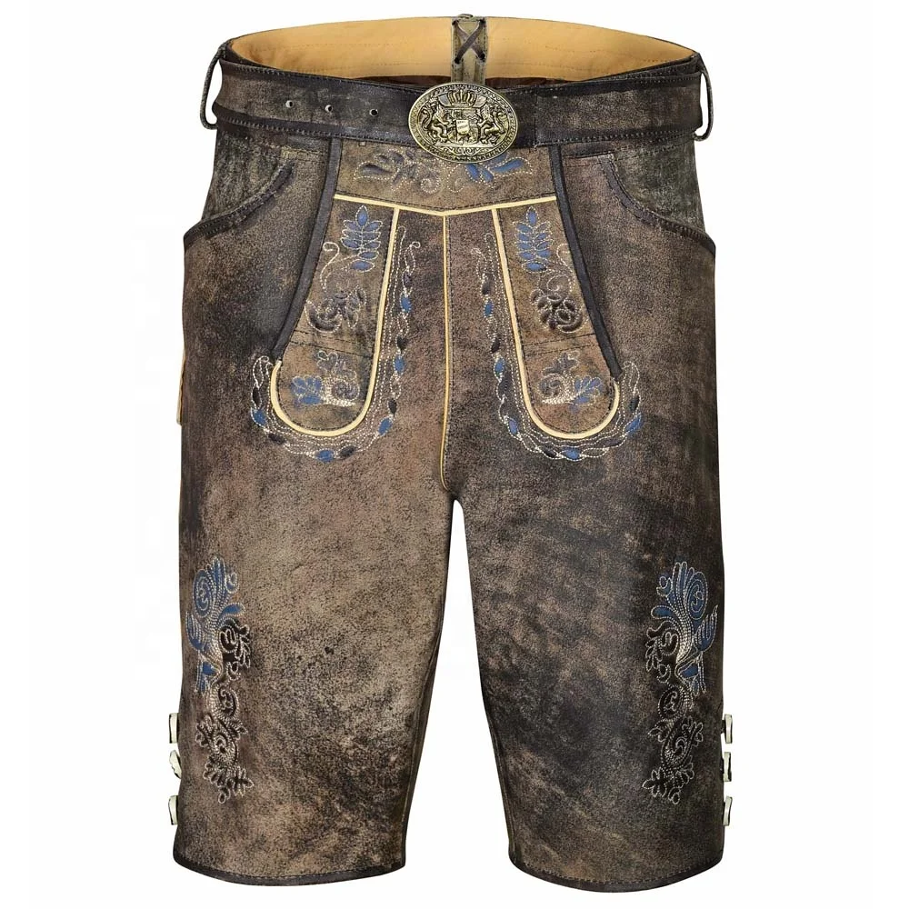 Trachten Lederhose баварские брюки/Lederhose Антик