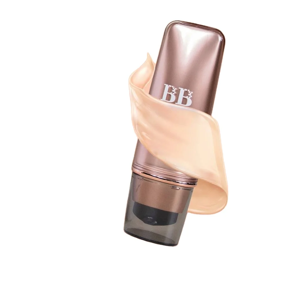 Private Label Makeup BB Cream Tinted Moisturizer Korean Skin OEM Custom Bottle BB Cream Instant Whitening