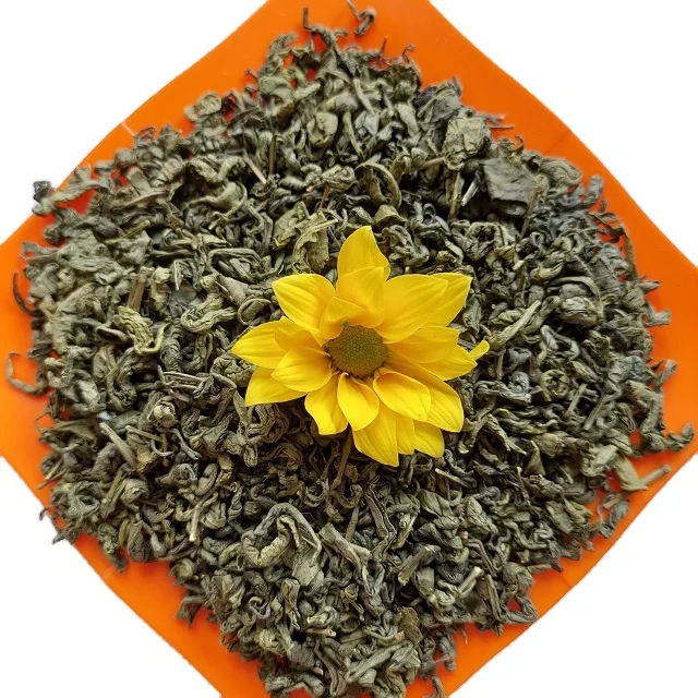 Top quality tea from Vietnam customized box or bag design GREEN TEA PEKOE COLOUR
